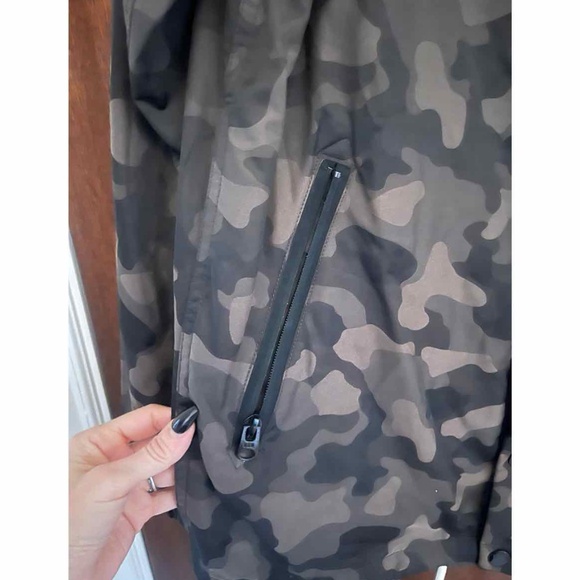 G-STAR RAW Hedrove Camo Jacket Snap Front Mens size S - Picture 3 of 10